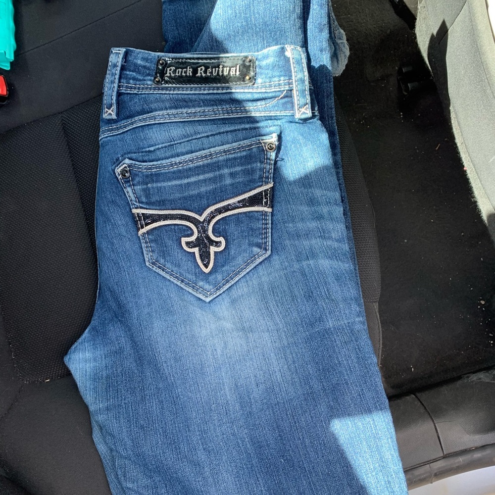 Rock revival bootcut jeans